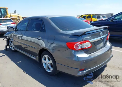 2013 Toyota Corolla S/Le from USA, damaged, VIN 5YFBU4EE3DP197606